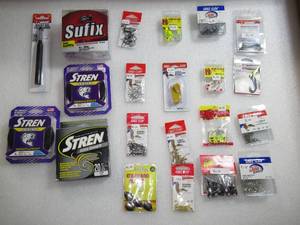 Lot of 21 Hooks Line and Sinker Fishing Gear