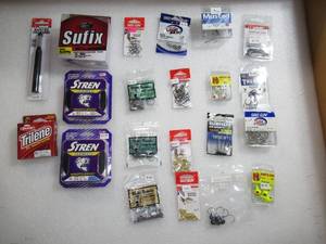 Lot of 21 Hooks Line and Sinker Fishing Gear