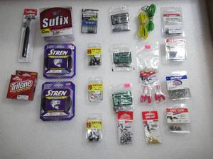 Lot of 23 Hooks Line and Sinker Fishing Gear