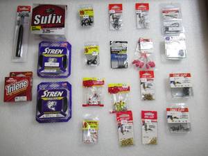 Lot of 22 Hooks Line and Sinker Fishing Gear