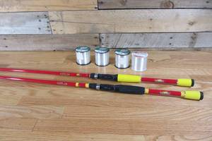 Two HALO Starfite Series Baitcasting Rods