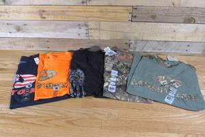 Mens Large Mossy Oak & Realtree Shirts (5)