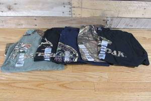 Mens Large Mossy Oak & Realtree Shirts (5)