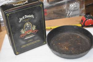Cast Iron PanJack Daniels Case