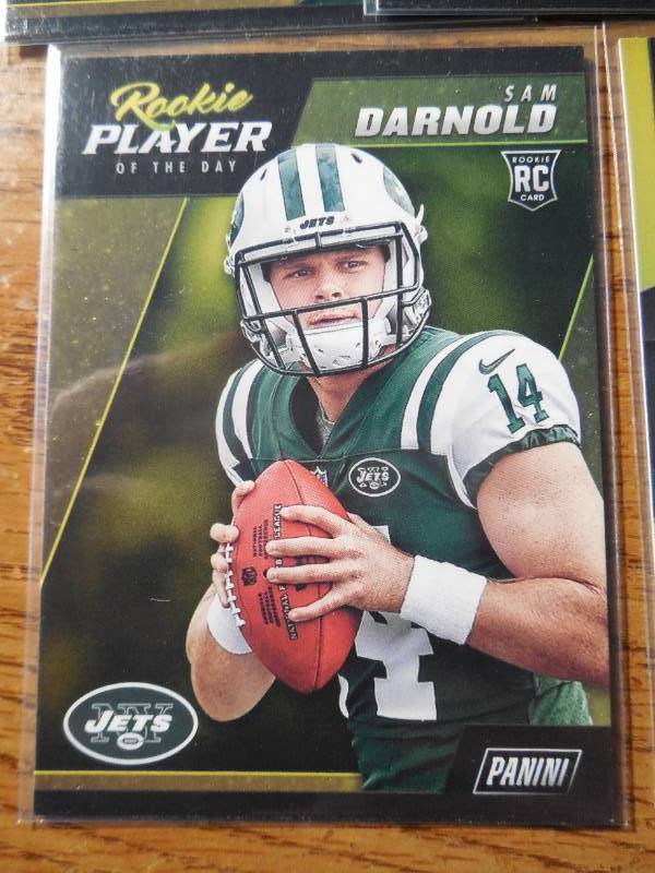 lot 99 image: (5) 2018 Panini POD Sam Darnold Rookies #R1