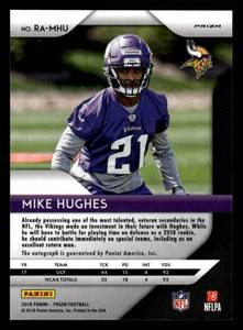 lot 82 image: 2018 Prizm Green Autograph Mike Hughes