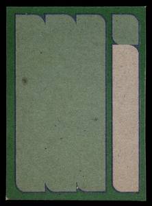 lot 186 image: 1982 Topps Blank Back Cal Ripken Jr Rookie Card