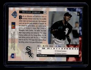 lot 201 image: 1994 Upper Deck Michael Jordan Rookie Card #19