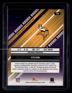 lot 219 image: 2004 Leaf Rookies & Stars Brock Lesnar Rookie Card #155