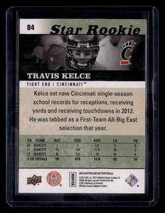 lot 221 image: 2013 Upper Deck Travis Kelce Rookie Card #84