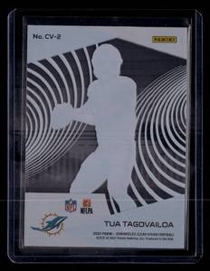 lot 230 image: 2020 Clear Vision Tua Tagovailoa Rookie Card #2