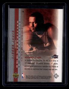 lot 253 image: 2003 Upper Deck Phenomenal Beginnings Lebron James Rookie Card #10