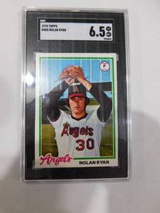 lot 262 image: SGC 6.5 1978 Topps Nolan Ryan #400