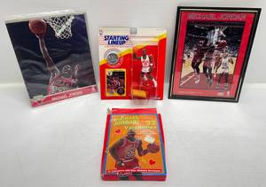 lot 26 image: Misc. Michael Jordan Collectibles