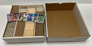 lot 28 image: Box Of Misc. Baseball Cards