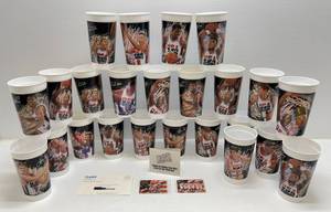 lot 55 image: Two Full Sets Of 1992 U.S. Dream Team Collectors & Card Set Cups Never Used