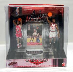 lot 80 image: 1999 NBA MICHAEL JORDAN Showcase Maximum Air Chicago Bulls Superstars Basketball NIB