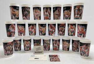 lot 84 image: Two Full Sets Of 1992 U.S. Dream Team Collectors Cups & Cards Never Used