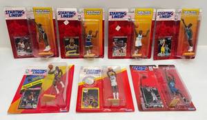 lot 90 image: Misc. Starting Lineup Basketball Figures NIB Including Kevin Garnet & More