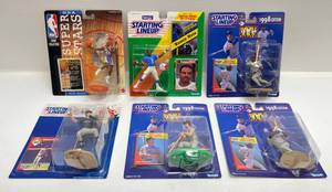 lot 97 image: Misc. Vintage Starting Lineup Figures NIB