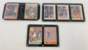 lot 113 image: Misc. Slabbed Basketball Cards Including Larry Johnson, Malik Sealy & Latrell Sprewall