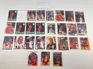 lot 115 image: Misc. MICHAEL JORDAN Trading Cards