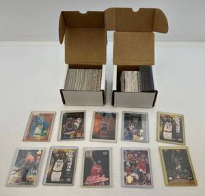 lot 120 image: Misc. Sports Cards Some In Protective Sleeves
