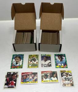 lot 122 image: 1980s Football Cards