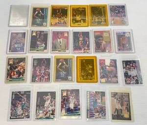 lot 127 image: Misc. Basketball Cards Double Sleeved Including Michael Jordan & More