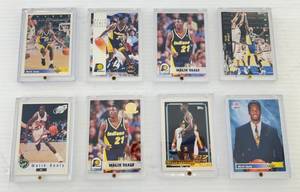 lot 144 image: Misc. Malik Sealy Trading Cards In Hard Cases