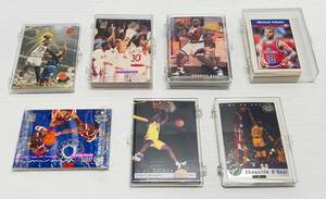 lot 153 image: Misc. Complete Sets Of Baskball Cards In Plastic Holders