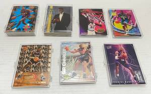 lot 155 image: Misc. Complete Sets Of Baskball Cards In Plastic Holders