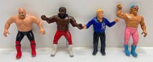 lot 161 image: 1980s WWF Action Figures Including Names Like Jesse The Body Ventura & More