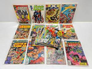 lot 176 image: Misc. Comics Including 25 Cent Marvel & More (Most On Card)