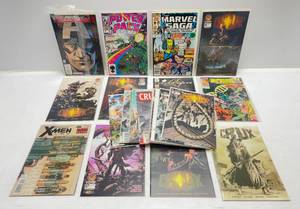 lot 177 image: Misc. Comics Including Marvel 60 Cent & More (Most On Card)