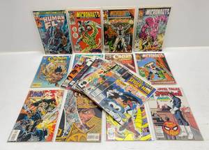 lot 185 image: Misc. Comics Including 35 Cent Marvel & More (Most On Card)