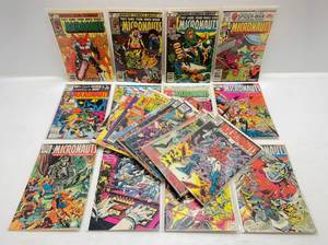 lot 187 image: Misc. Comics Including 40, 50, 60, 70 Cent Marvel (Most On Card)