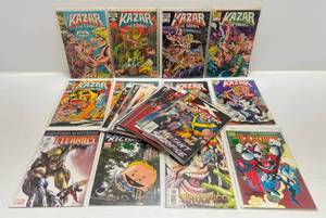 lot 229 image: Misc. Comics Including 75 Cent Marvel & More (Most On Card)