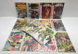 lot 238 image: Misc. Comics Including DC, Marvel & More (Most On Card)
