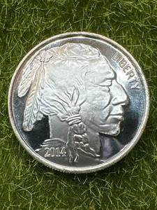 1oz .999 Silver Bison Sioux Round