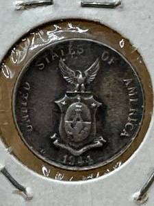 1944 Philippines Silver Coin