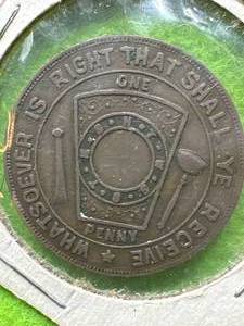1866 Charter Token