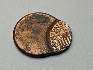 Lincoln Cent Off Center Error Coin (RARE)