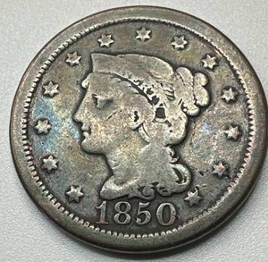 1850 Large Cent Penny