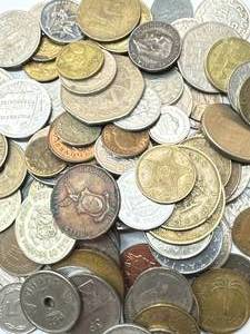 Nearly 1 Pound of Unknown Foreign Coins
