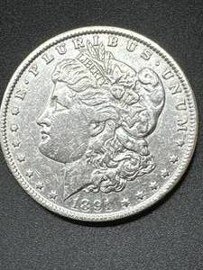 1891 Morgan Silver Dollar (beautiful coin)
