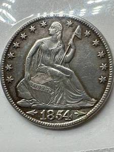 1854-O Liberty Half Dollar
