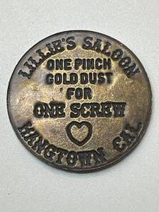 Brass Brothel Token