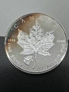 1oz .999 Silver Canadian Maple
