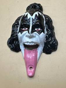 Custom Cast Iron Kiss Bottle Opener 4 34 Inches Tall